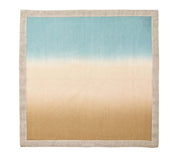 Dip Dye Napkin in Natural & Seafoam, Set of 4