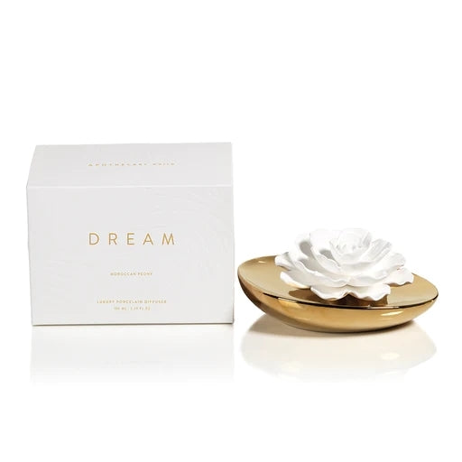 Dream Porcelain Flower Diffuser- Moroccan Peony