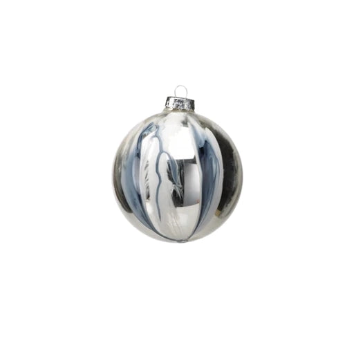 Silver Ball Ornament- Small