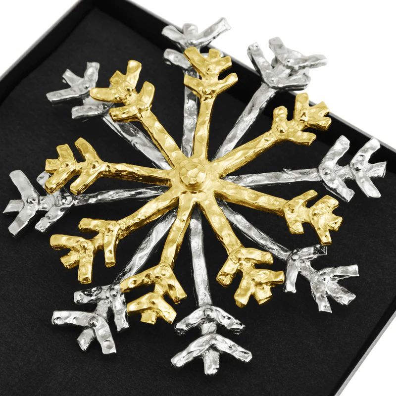 Snowflake Cocktail Napkin Hldr