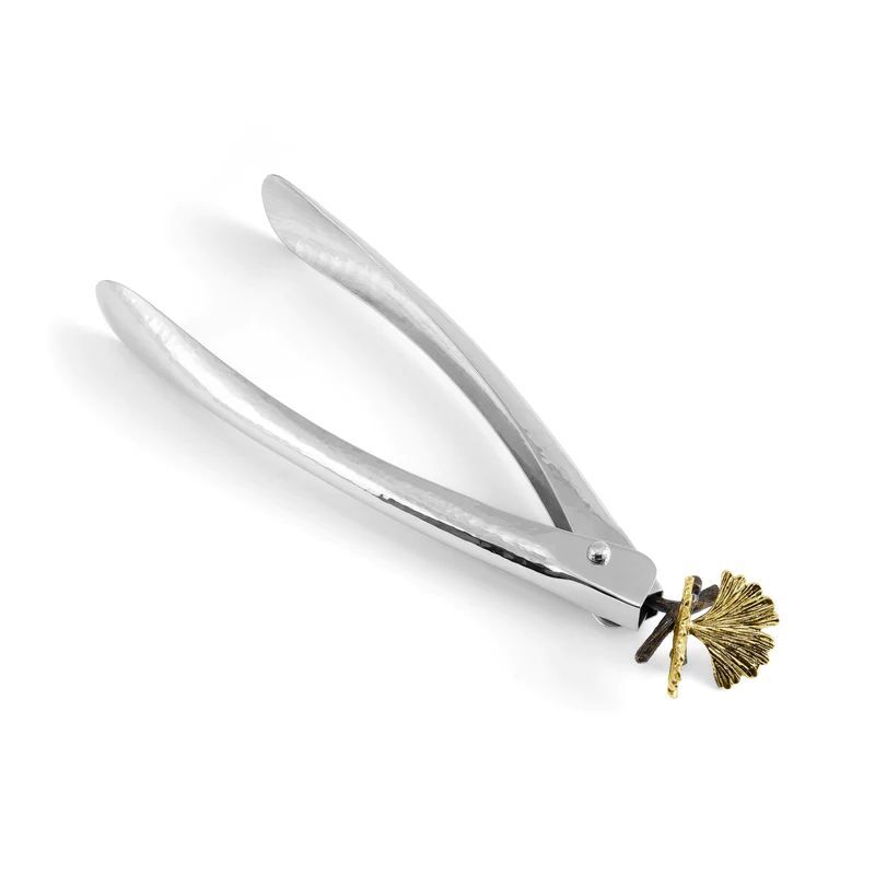 Butterfly Ginkgo Lock Spring Tongs - Large