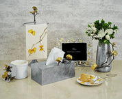 Butterfly Ginkgo Tissue Box - Rectangle