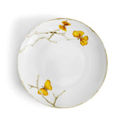 Butterfly Ginkgo Gold Pasta Bowl