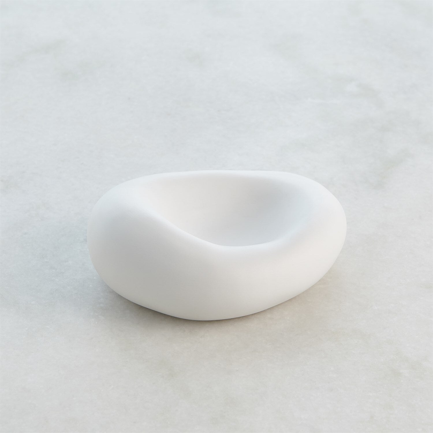 Balloon Bowl-Matte White-Sm