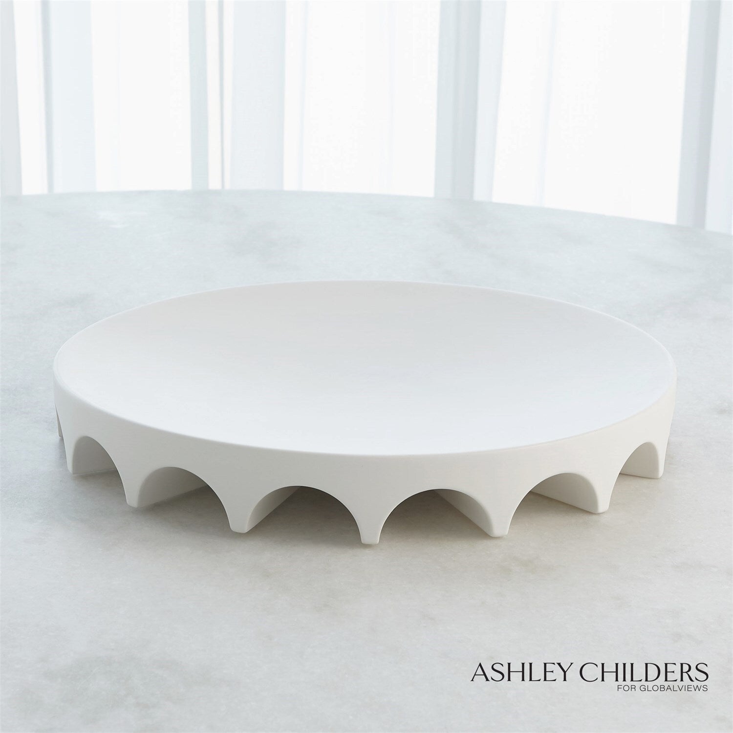 Arches Tabletop Pedestal