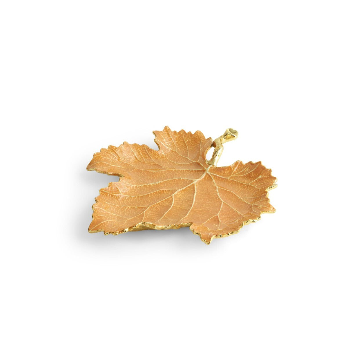 Vine Orange Grape Leaf Dish