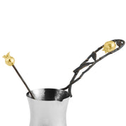 Pomegranate Coffee Pot With Spoon